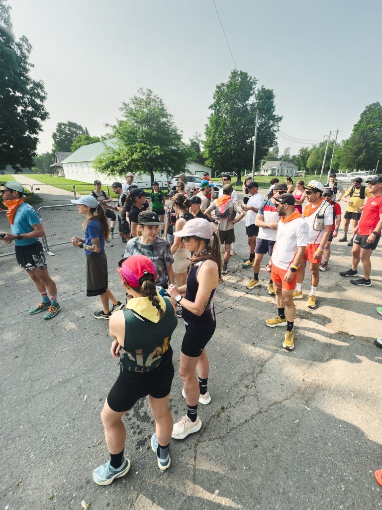 Participants de course à pied à Gravelooza