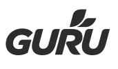 GURU black logo